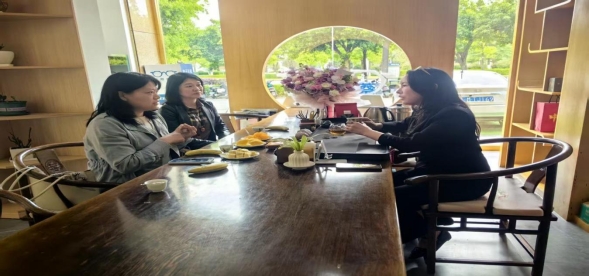 2026.3.31 主席、潇副走访女企协会会员单位---兆西眼镜